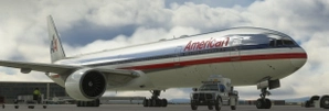 CS 777-300ER American Airlines "Bare metal" livery thumbnail 5