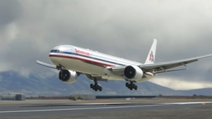 CS 777-300ER American Airlines "Bare metal" livery thumbnail 2