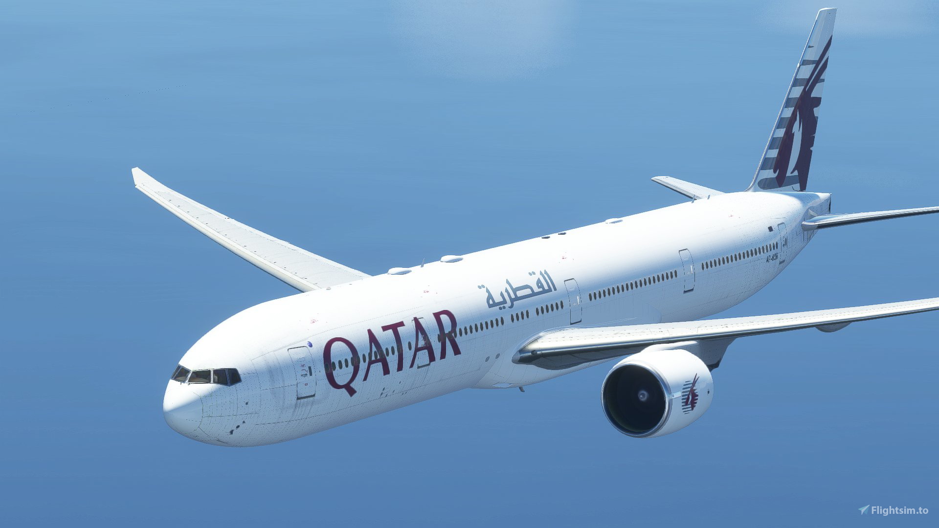 CS773] Qatar Airways A7-BOB [8K] Livery for Microsoft Flight