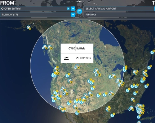 CYSD, Suffield, Alberta, Canada