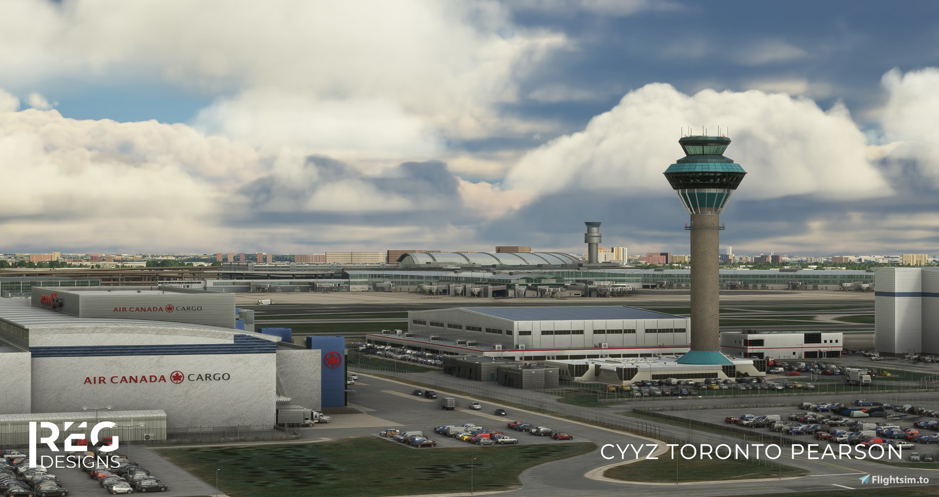 CYYZ Toronto Pearson International Airport For MSFS Flightsim to CYYZ Toronto Pearson International Airport For MSFS Flightsim to
