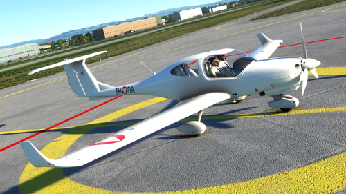 DA40-NG Bundesheer Livery [3H-DA]