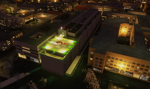 Roof top helipad at the university hospital in Erlangen (now with spawn point) thumbnail 7