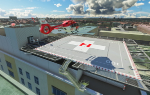 Roof top helipad at the university hospital in Erlangen (now with spawn point) thumbnail 2