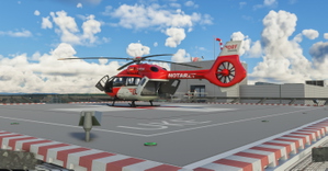 Roof top helipad at the university hospital in Erlangen (now with spawn point) thumbnail 5