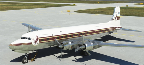 DC-6 "Cloudmaster Ltd" G-APSA
