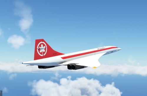 DC Concorde - Air Canada Retro 1994