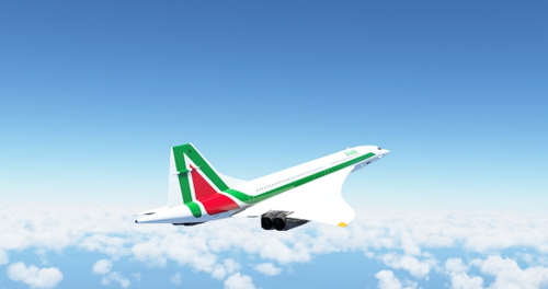 DC Concorde - Alitalia Retro