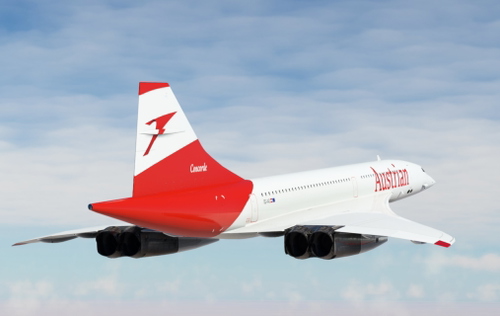 DC Concorde - Austrian Airline
