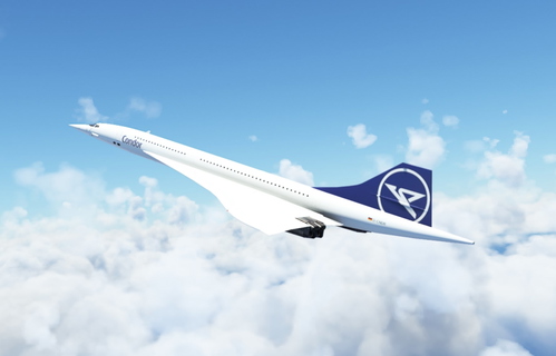 DC Concorde - Condor Livery Blue Tail