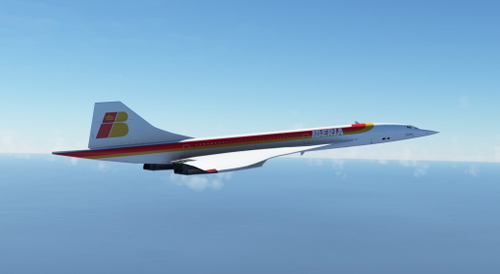 DC Concorde - IBERIA retro