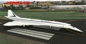 DC Design Concorde Air France "F-BVFB" "1970 livery" thumbnail 15