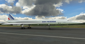 DC Design Concorde Air France "F-BVFF" "1990 livery" "CDG airport plane" thumbnail 3