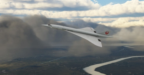 DC Design Concorde Japan Airlines