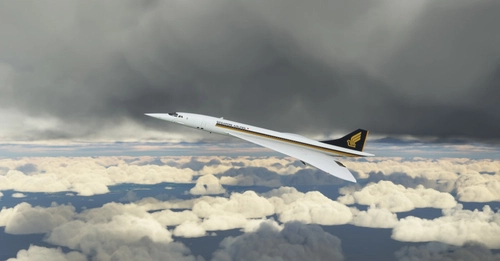 DC Design Concorde Singapore Airlines