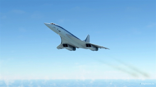 DC Designs Air France Retro Concorde 8K. Requested.