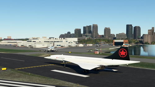 DC Designs Concorde AIR CANADA