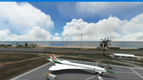 DC Designs Concorde Air Côte d'Ivoire livery (TU-CND)