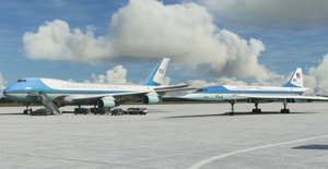 DC Designs Concorde Air Force One / US Air Force / USAF thumbnail 3