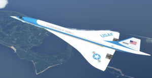 DC Designs Concorde Air Force One / US Air Force / USAF thumbnail 11