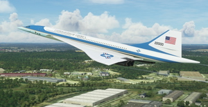 DC Designs Concorde Air Force One / US Air Force / USAF thumbnail 8