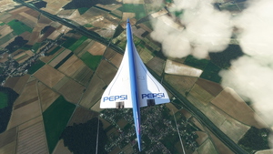 DC Designs Concorde Air France Pepsi livery (F-BTSD) | 4K | Discontinued thumbnail 3