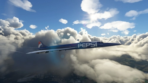 DC Designs Concorde Air France Pepsi livery (F-BTSD) | 4K | Discontinued