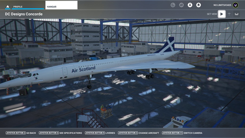 DC Designs Concorde Air Scotland