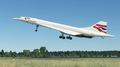DC Designs Concorde BA Union G-BOAG