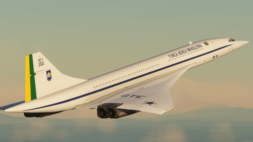 DC Designs Concorde Brazilian Air Force VIP Transport