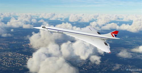  DC Designs Concorde British Airways "G-BOAA" "1976 livery"