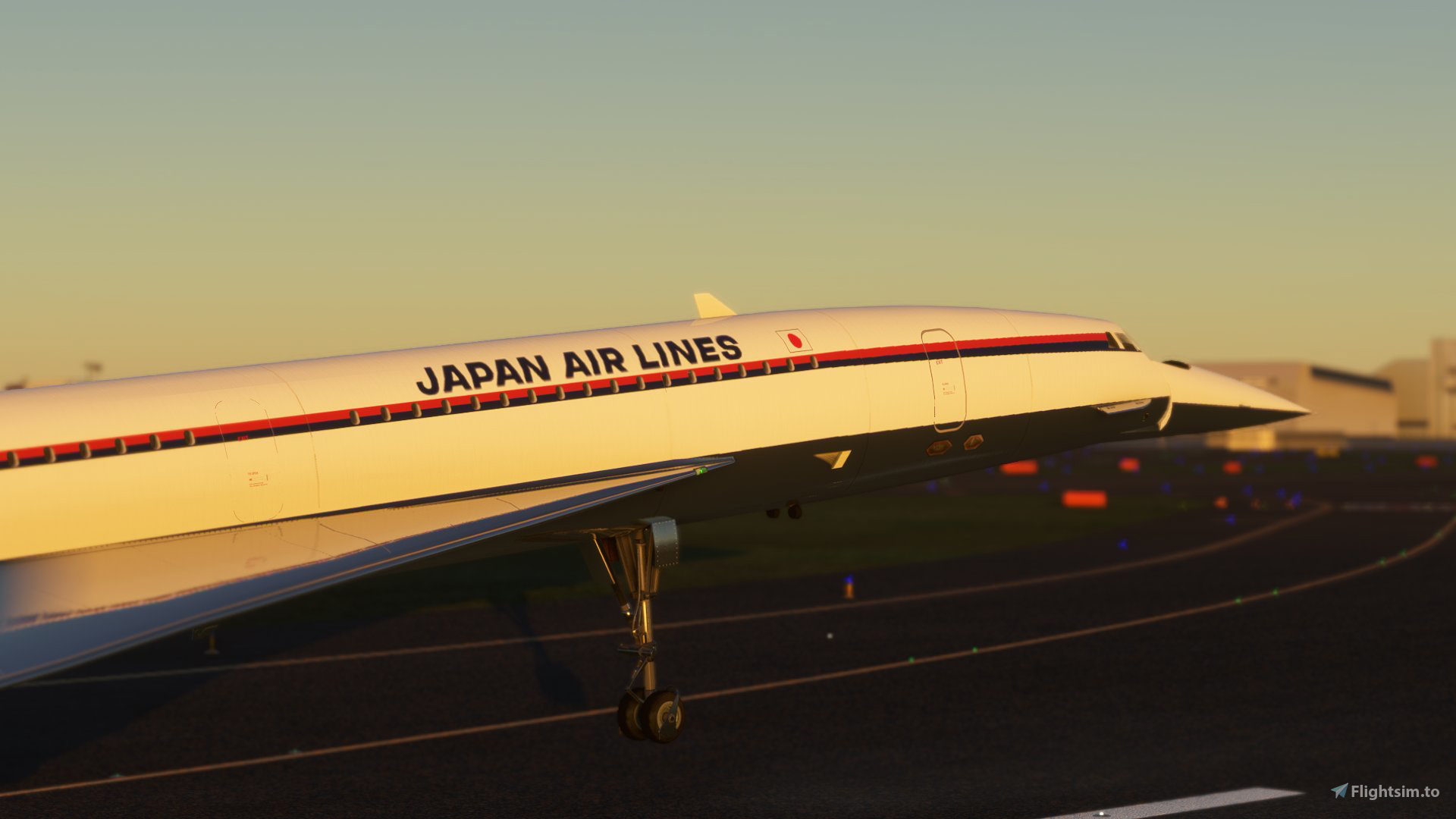 マルコ　ヴィンテージConcorde エアライン60s DC Designs Concorde JAPANAIRLINES-1965 for Microsoft Flight