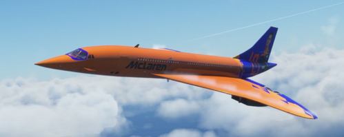 DC Designs Concorde Mclaren