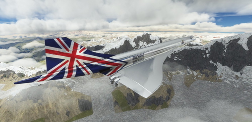 DC DESIGNS CONCORDE MUCKA66 CHROME LIVERY (REQUESTED)