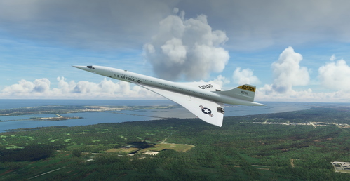 DC Designs Concorde NASA / US Air Force / USAF