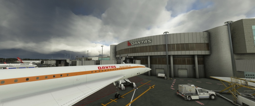 DC Designs Concorde - QANTAS 1970's livery