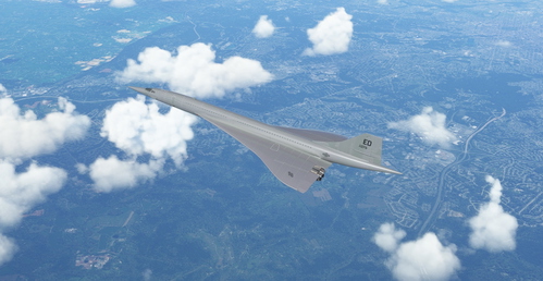 DC Designs Concorde "Rockwell B-1 Lancer style" / US Air Force / USAF