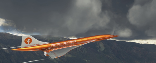DC DESIGNS CONCORDE SIMBA GAMING LIVERY (REQUESTED)