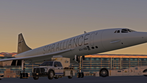 DC Designs Concorde | United Star Alliance Livery (Fictional)