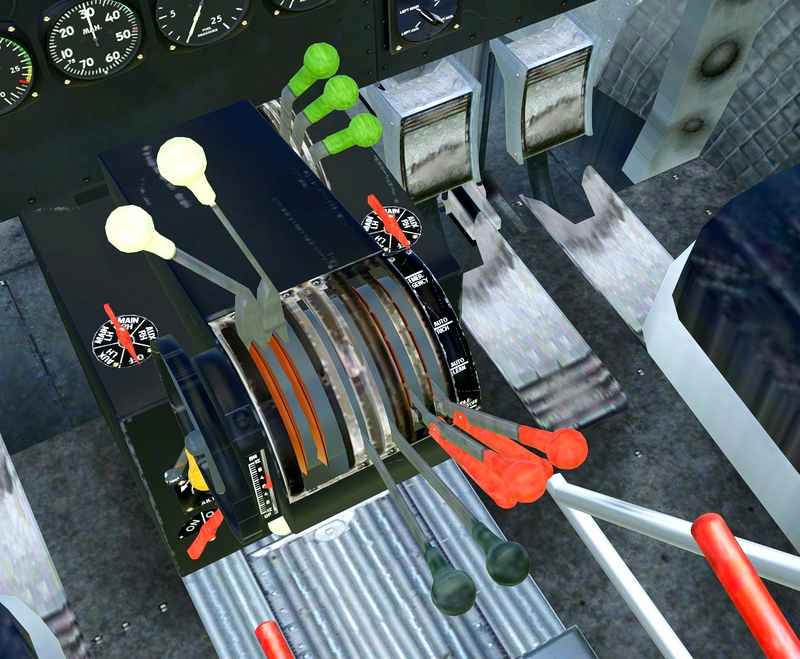 DC3 for old fashioned flying without GPS for Microsoft Flight Simulator