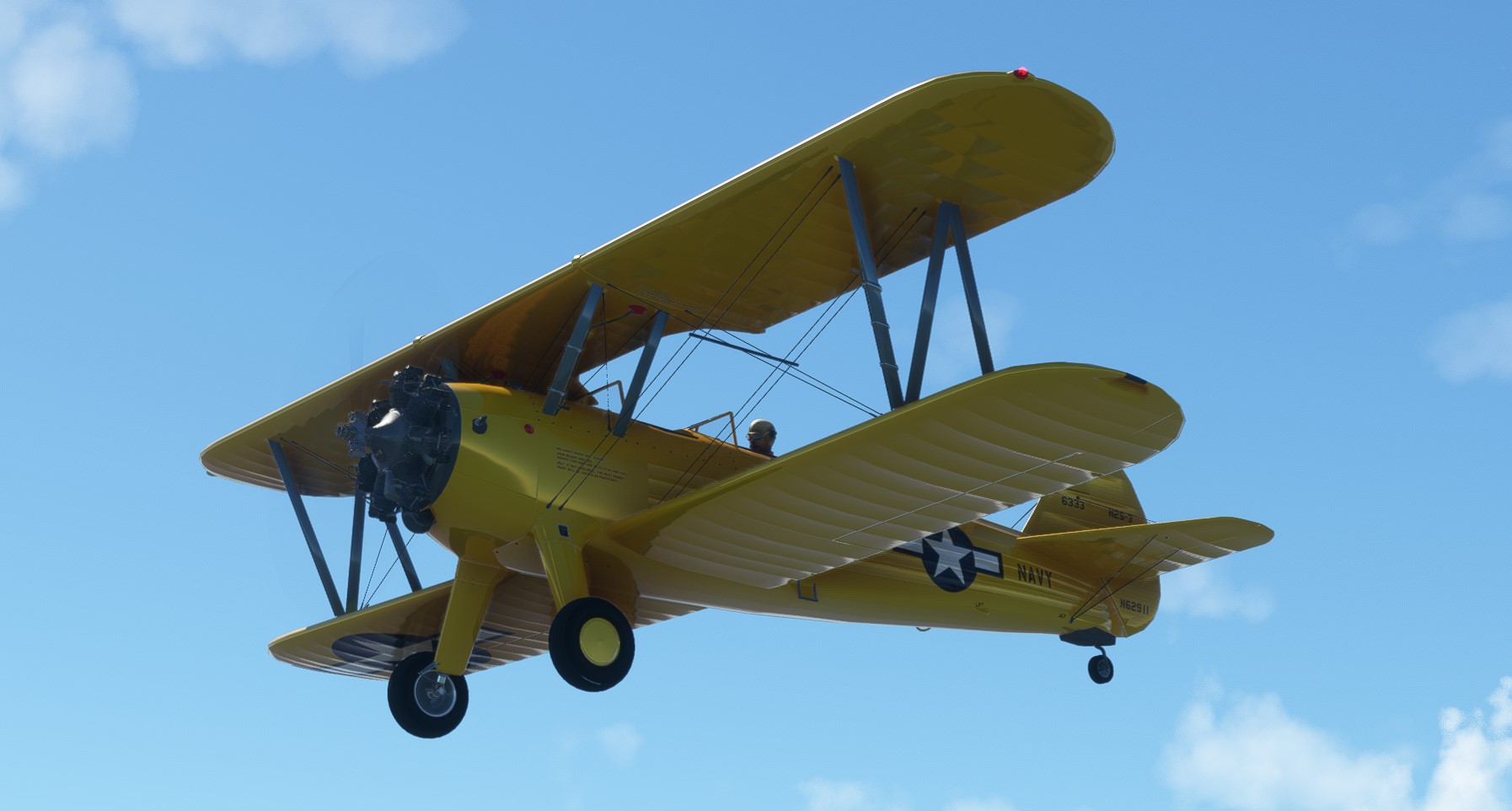 DCDesigns Boeing Stearman - US Navy N62911 livery - Image 1