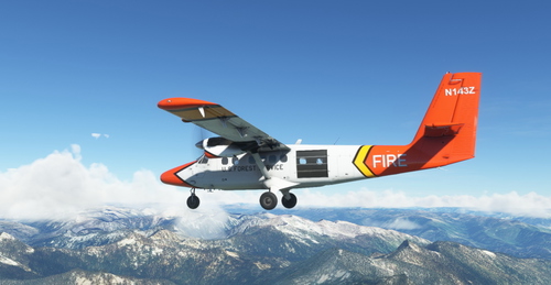 de Havilland Canada DHC-6 Twin Otter Skydiver N143Z US Forest Service 