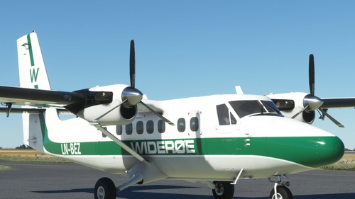 de Havilland Canada DHC-6 Twin Otter WIDEROE LN-BEZ OLD LIVERY(REQUESTED)