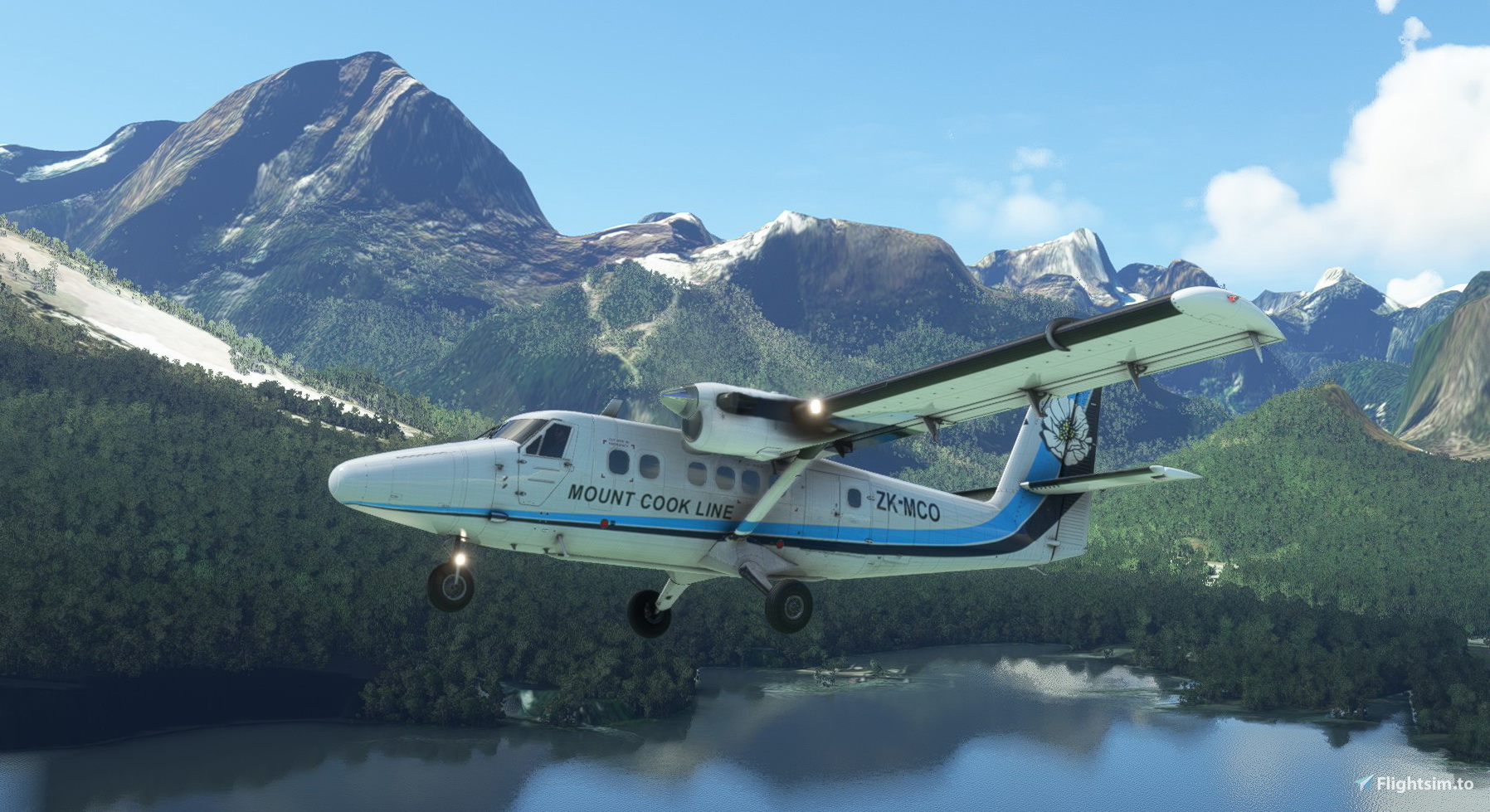 de Havilland Canada DHC-6 Twin Otter ZK-MCO Mount Cook Airlines