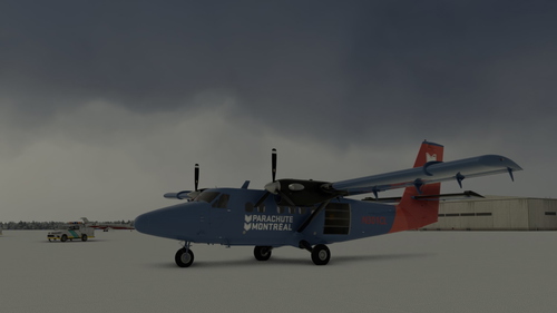 de Havilland Canada DHC6-300 Wheels Skydiver Parachute Montreal N301CL (REQUESTED)