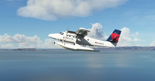 Delta Air Lines "2007 livery" DHC-6-300FLP Twin Otter