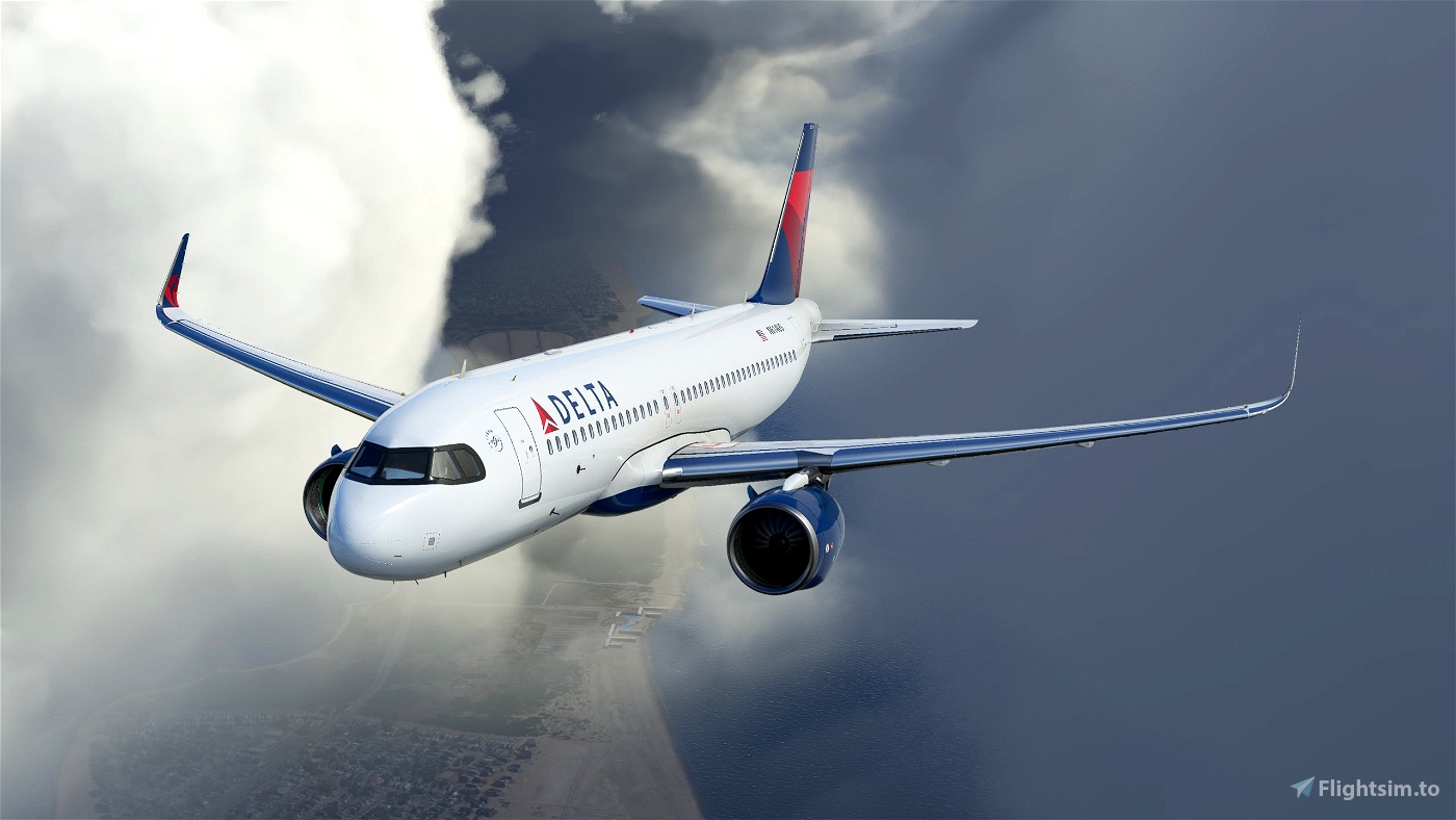 Delta Air Lines A32NX 2007 for Microsoft Flight Simulator | MSFS
