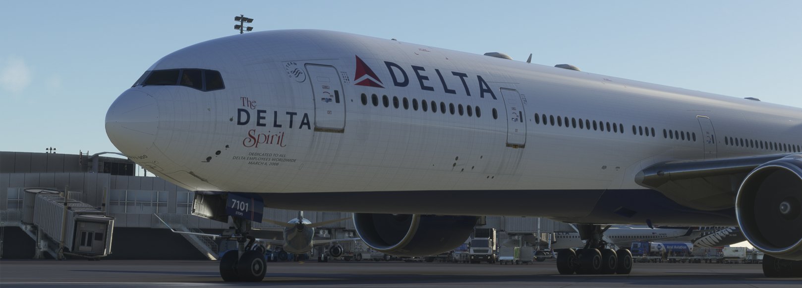 DELTA AIRLINES "The DELTA Spirit" N701DN 8K - Image 1