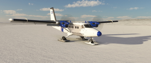 DHC-6 Twin-Otter Ski - Icelandic Coast Guard TF-SIF - fictional