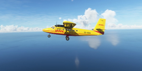 DHL - DHC-6-300 Twin Otter (Wheels Cargo)